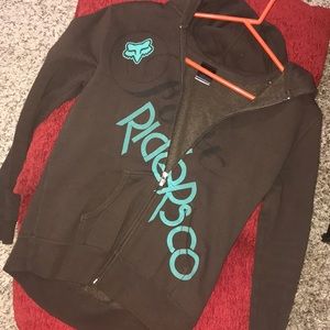 Fox riders zip hoodie